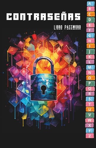 Libreta de contraseñas Libro Password en español: Cuaderno con índice alfabético Imagen de Libreta de contraseñas Libro Password en español: Cuaderno con índice alfabético