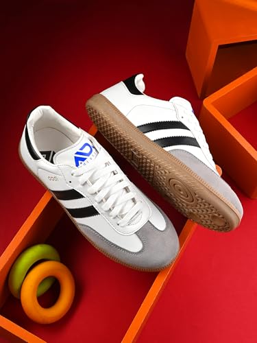 Image of AADI Men's Comfortable Lightweight Outdoor Lace Up Classy Running, Walking & Gym Casual Sport Shoes