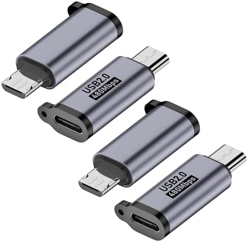 Adattatore OTG USB DeleyCON - USB A A Micro B, 20 Cm, Per Samsung Galaxy E Altri Smartphone, Nero