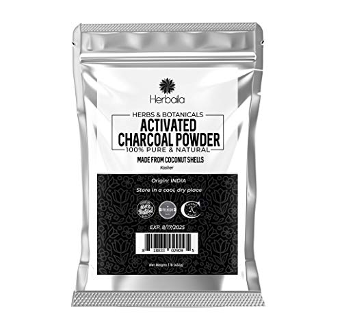Activated Coconut Charcoal Powder, 1Lb, Food Grade, Teeth Whitening, Facial Mask and Cosmetic