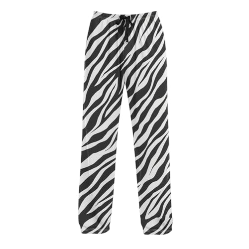 Pantalon décontracté homme ample avec poches pour travail et nuit