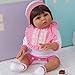 HGFQ Poupe BB Fille la Mode, poupe Renaissance de 19 Pouces, poupe Interactive BB raliste, poupe Renaissance avec Cheveux, pour Les Enfants Fille