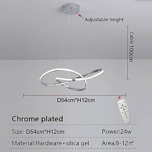 Lampe de table à manger LED pour îlot de cuisine moderne - 5