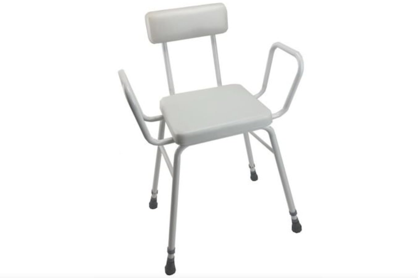 The Ramp People Perching Stool with Backrest Adjustable Height