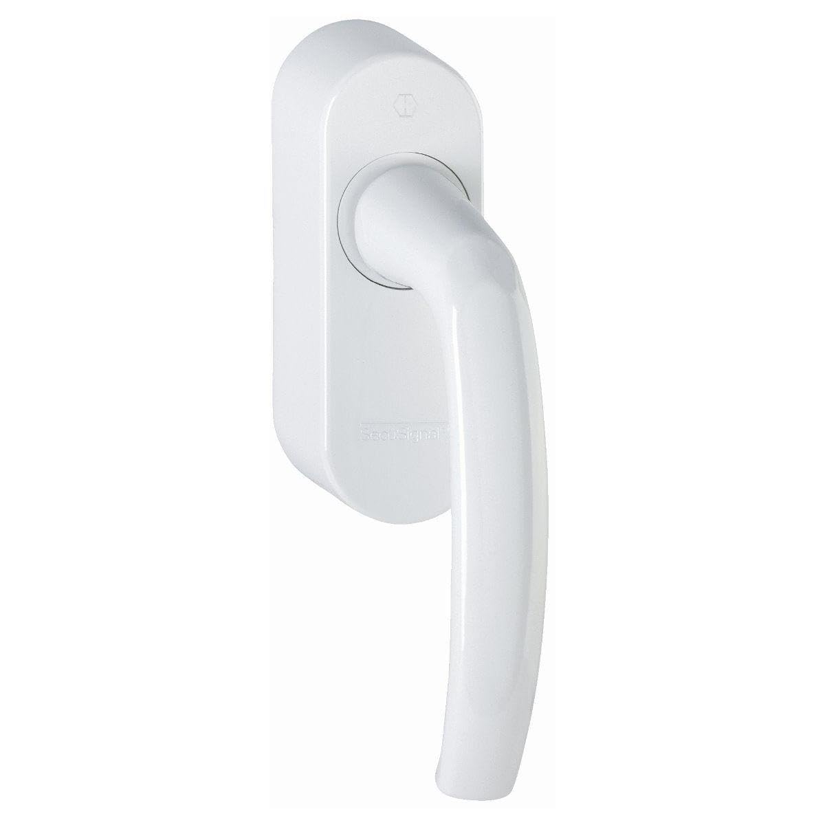 Somfy HOPPE SecuSignal Atlanta Dreh-/Kipp-Fenstergriff mit Funksensor io, weiß (1811713)