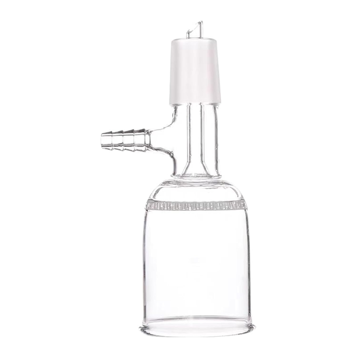 1PCS Suction Filter Funnel with Hole Filter Plate 35ml/60ml/100ml/150ml/250ml/500ml/1000ml 24# Science Lab Tools(60ml)