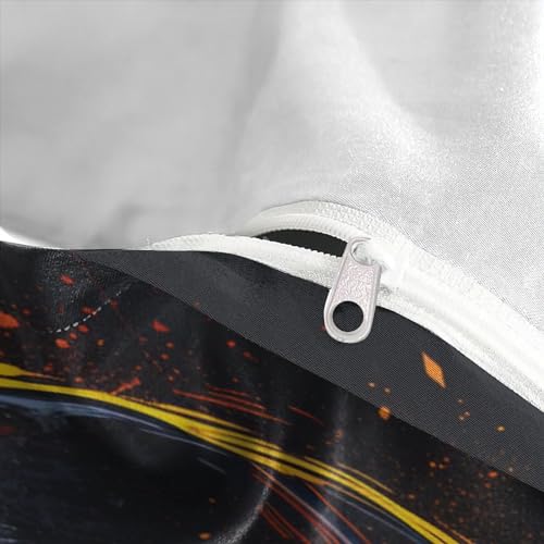 Parure de lit foot anti-transpiration en microfibre douce 135x200 - 8