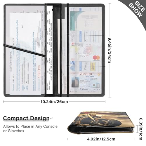 Organizador Coche Piel Slim Elegante miniatura 2