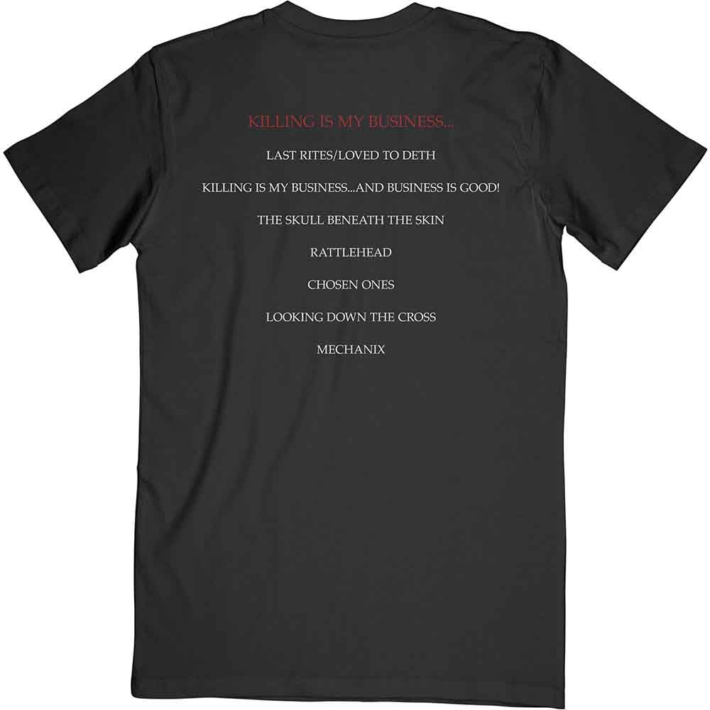 Megadeth T Shirt Killing is My Business Band Logo Official Black M