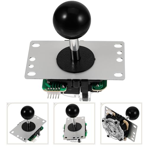 WOONEKY Manette de Jeu Joystick de Remplacement, Contrôle Précis, Abs Noir – vue 9