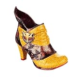 irregular choice bambi Irregular Choice, Stiefel, Miaow, AW23, Gelb, Katze, Absätze