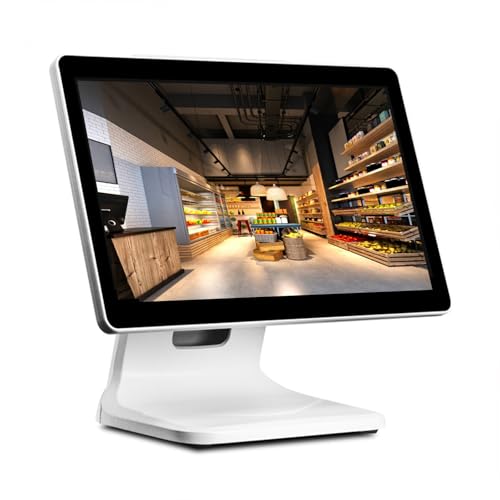 Image of Cash Register for Small Business 15.6 Inch Touch Screen Windows-System, Hd Multi Touch Display, Adjustable Angle, Suitable for Commercial and Retail Restaurants.