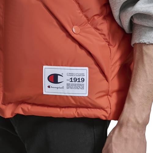 Image of Champion Men's Puffer Vest With Logo