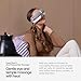 Eye Massager & Bluetooth Heat Sleep mask,Parents Gift Sets |With storage bag & greeting card | Migraine Relief,Relaxation,Bedtime Stress Relief | White Noise,3D airbag kneading| Smart Head Massager