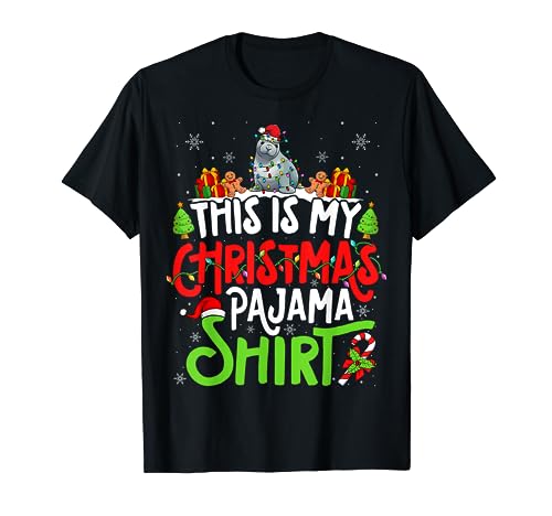 Seals Christmas Pajama Shirt - Seals Lover Camiseta