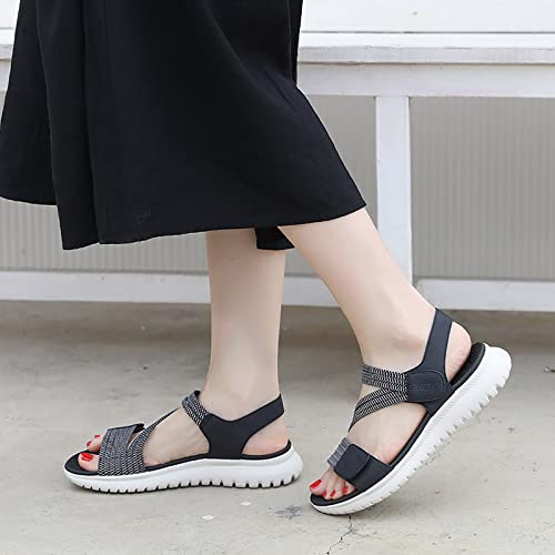 Comfortable Hiking Sandals for Women Sport Walking Casual Sandal for Trekking Camping Summer Flat Shoes4