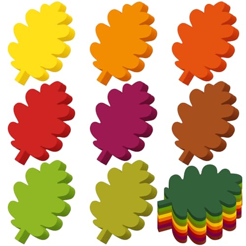 Moinchore 720 Pcs Maple Leaf Cutouts Paper 3.9 Inch Autumn