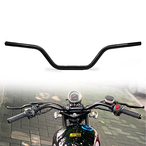 Guidon Moto 22mm Cross Mid Poignée Barres Tubes - CRF CRT YZ WR KX KLXR RMZ RMX DRZ - Noir