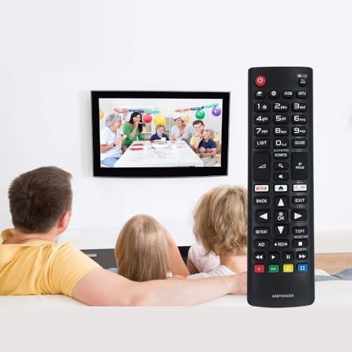 Neue Ersatzfernbedienung für LG Fernbedienung tv Für Verschiedene LG Ultra HD-Fernseher mit Netflix -Tasten geeignet - Keine Einrichtung erforderlich TV-Universalfernbedienung – Bild 6