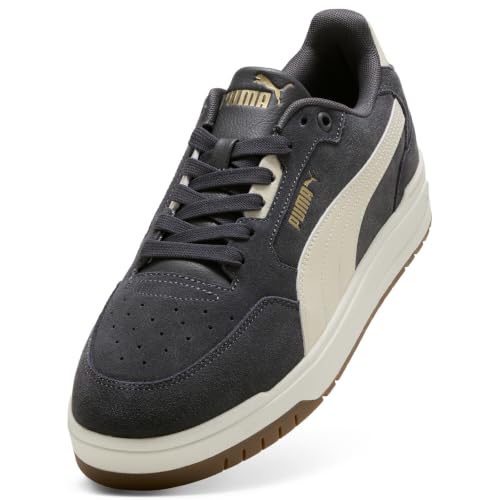 PUMA Sneakers Shuffle Downtown Unisexe 47, Moody Gray Alpine Snow Gold White