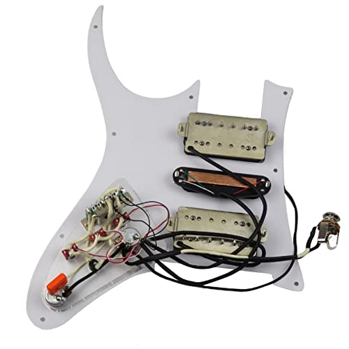Pickuations De Guitare Pickguard Pré-programmées Humbucker Pickups Alnico 5 Hsh 4c Ensemble De Coupe À Push-Tire du… - Les Beatles, Paul McCartney, John Lennon, RIngo Starr, George Harrison Pickuations De Guitare Pickguard Pré-programmées Humbucker Pickups Alnico 5 Hsh 4c Ensemble De Coupe À Push-Tire du… – Image 6