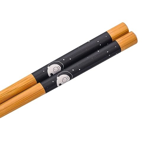 Image of Silver Buffalo Rick and Morty Plant Portal Fall Ceramic Sushi Set with Dipping Sauce Dish and Matching Chopsticks