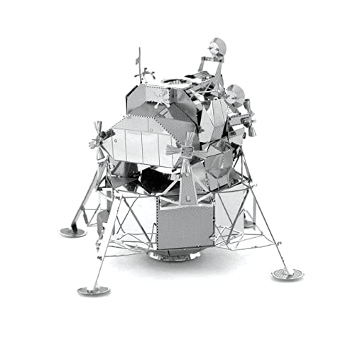 Assemblage Facile Maquette Métal 3D Apollo Lunar Module avec Pince de Précision Fascinations