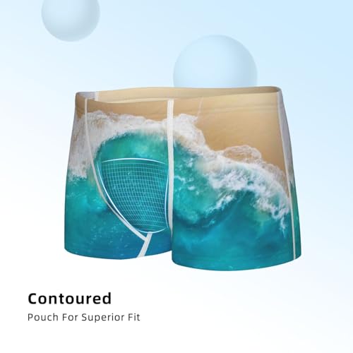 Boys' Cotton Boxer Brief Soft Underwear-Beach4