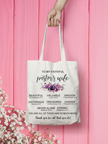 Bolso Tote Para Mujer VAMSII Pastor's Wife miniatura 3