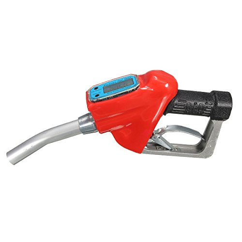 Auto Motocicleta Combustible Gasolina Petróleo Entrega Pistola 1 ' ' Dispensador De Boquilla con Medidor De Flujo