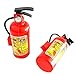Cooplay 3PCS Fire Extinguishers Water Spray Toys Summer Beach Bathing Pools Swimming Refillable Firefighter Sprinklers Creative Guns Fake Mini Cylinder Fireman for Prank Halloween Christmas