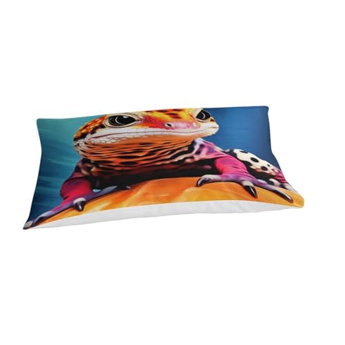Housse de couette avec fermeture éclair Gecko pour en finir avec les draps froissés