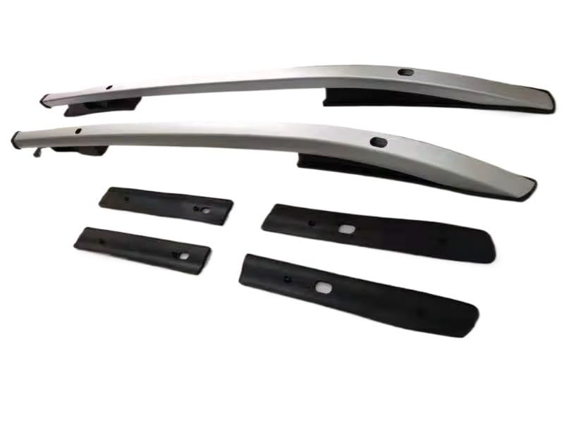 Barres de toit pour Mitsubishi L200 Triton 2019-2021 en acier gris silver