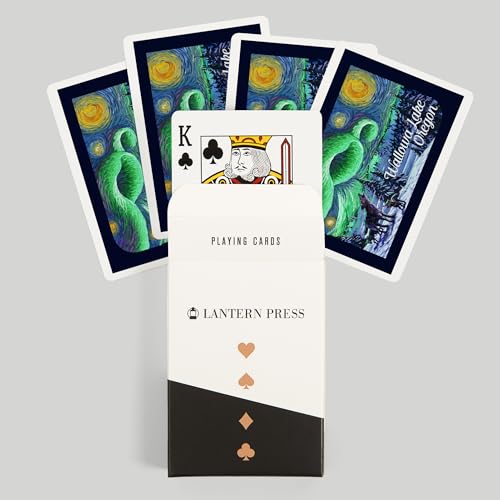 Baraja de Póker de 52 cartas con diseño Wallowa Lake miniatura 6