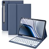 Vobafe Coque Clavier pour Samsung Galaxy Tab S10 Lite/S10 FE/S9 FE 10.9