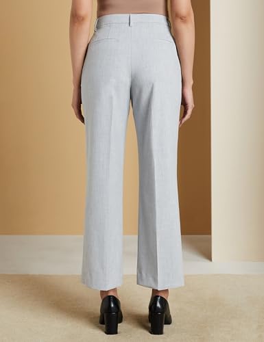 Image of Symbol Premium Women's Wide Leg 4-Way Stretch Formal Trousers | Flexi-Waist | Waistband Gripper | Desk-to-Dinner (Available in Plus Sizes)