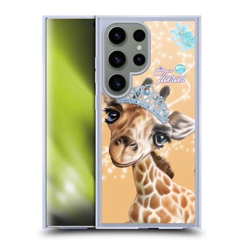 Coque Gel Girafe Animaux Royale pour Samsung Galaxy S24 Ultra Aimantée MagSafe
