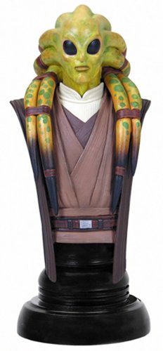 Star Wars 5" Gentle Giant Classic Mini Bust Jedi Master Kit Fisto