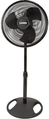 FAN OSCIL ADJ 3SPD16"BLK