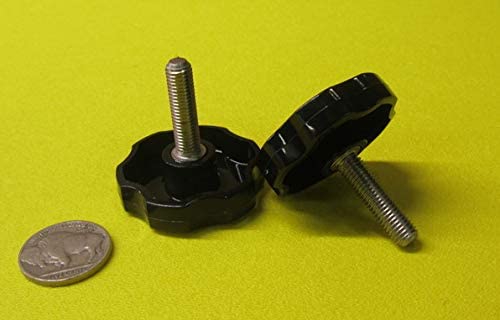 Stainless Rosette Thumb Screws FT 1/4"-28 x 1.00" Length 10 Pcs