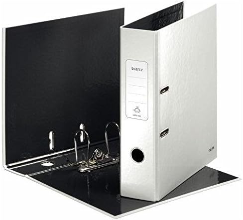 Miniatura 2 de Leitz Archivador de arco de palanca, azul metálico, A4, 3.150 in de ancho de loma, rango Wow, 10050036