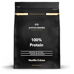 Protein Works – 100% Protein, 1.25kg, High Protein Blend, 41 Servings, Vanilla Crème
