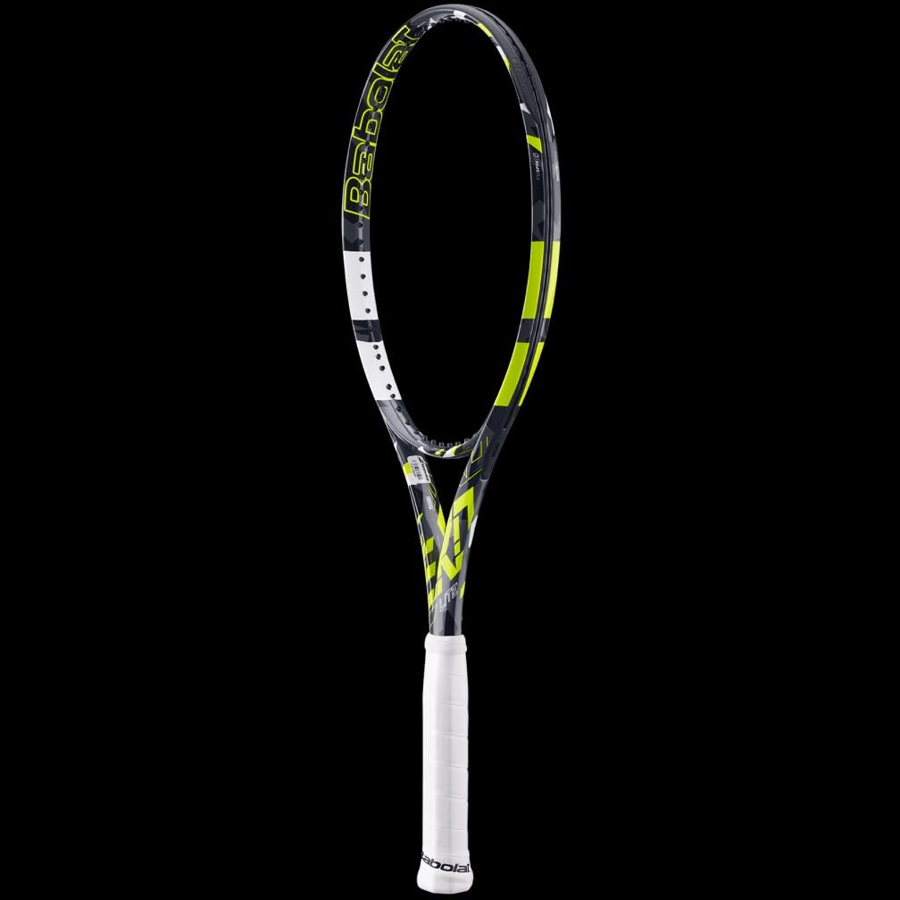 Babolat Pure Aero Team Tennis Racquet (Choice of String and Tension) (4 1/8), Yellow/Black