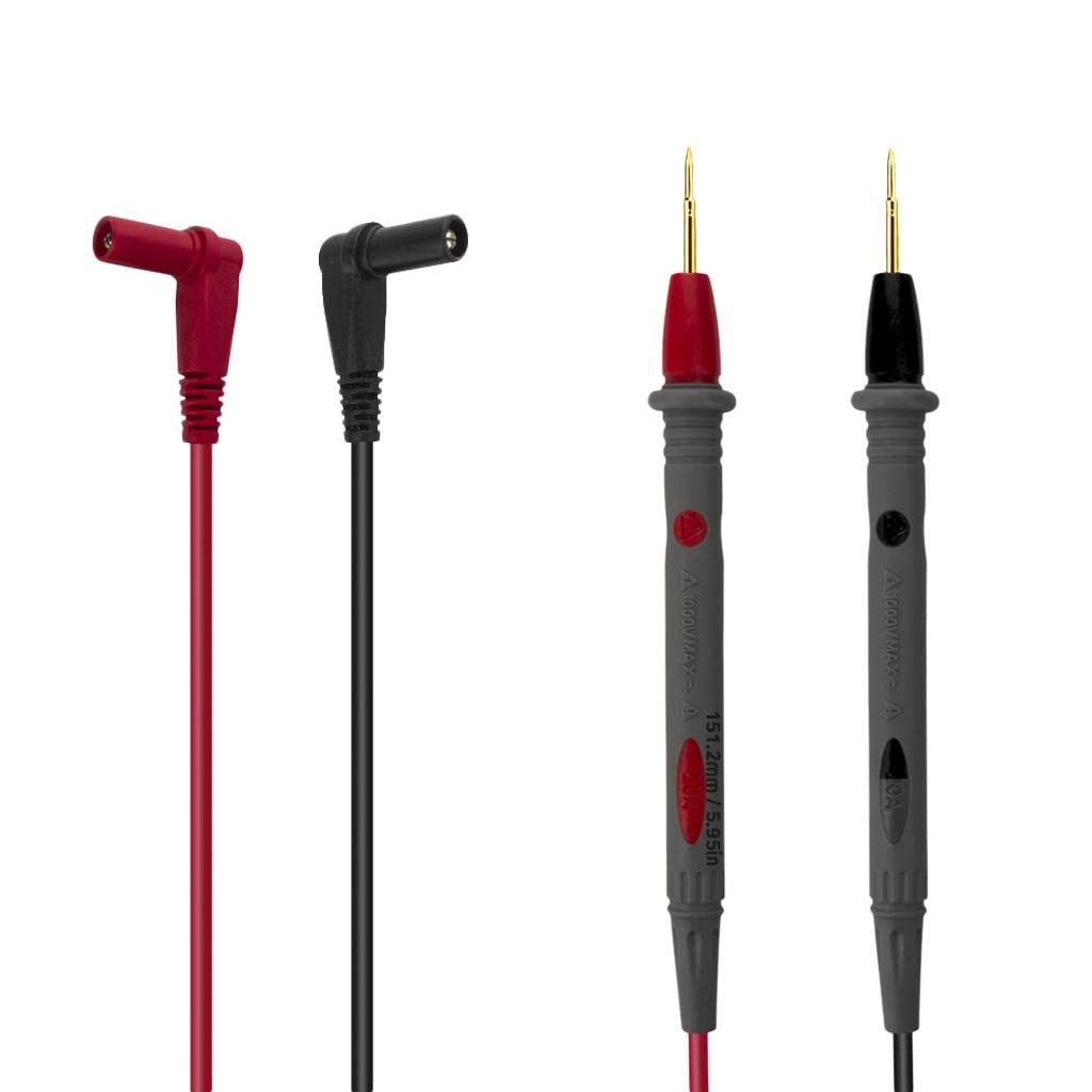 LOOM TREE® 1Pc 20A Sharp Needle Probe Silicone Multimeter Test Lead Silicone Cable Wire-image-29