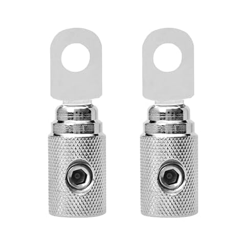 Conext Link RT4N-2 Set Screw Ring Terminal 2 Pack (4 Gauge, Nickel) （16615） Cover