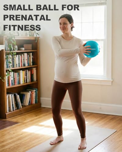 Image of Trideer Yoga Ball for Exercise, Pilates, Core & Balance Training, Stability Ball for Pregnancy & Birthing Prep, Physical Therapy, Daily Stretching, Office Chair for Active Sitting, Quick Pump Included