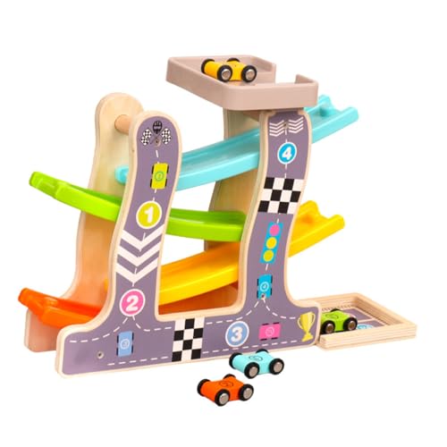 Voiture à glissière Toddmomy : le cadeau en bois éducatif idéal pour l'anniversaire des petits