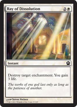 Magic The Gathering - Ray of Dissolution (27/249) - Theros