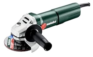 Metabo Winkelschleifer W 1100-125 – 603614000 – Mit verdrehsicherer Schutzhaube und Wiederanlaufschutz – Nennaufnahmeleistung: 1100 W – 2.5 m Kabellänge