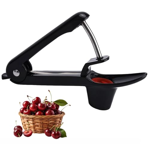 Sonwaha Deshuesador De Cerezas,Herramienta de deshuesador de cereza Ideal Para Mermeladas Y Repostería Multifuncional Fácil Limpieza Bonito Uso Seguro Adecuado Para Deshuesar Cerezas En La Cocina